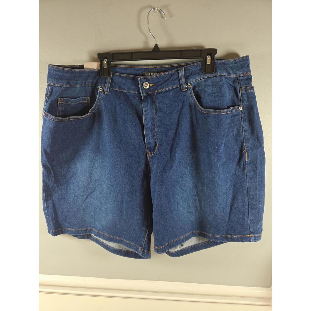 Nine Planet Women's Jean Shorts 22 NEW Denim Bermuda Summer Casual
